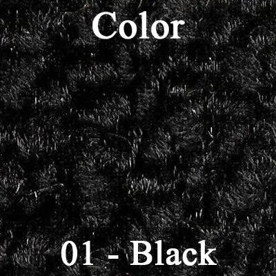 1970 PLYMOUTH 'CUDA/AAR 'CUDA/BARRACUDA/GRAN COUPE CARPET LOOP - BLACK