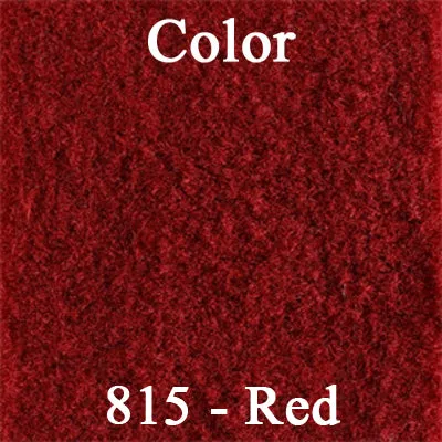 1974 PLYMOUTH GTX/ROADRUNNER/SATELLITE/SATELLITE SEBRING/SATELLITE SEBRING PLUS 4SP PILE CARPET - RED