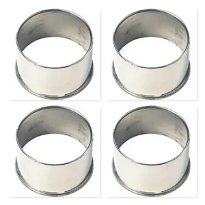 4 Pack AMERICAN RACING 999026 OPEN END STAINLESS CENTER CAP
