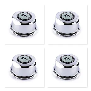 4 Pack American Racing Chrome Wheel Rim Snap In Center Cap 1307100S CMC9007 SF104-25 CAP F-050