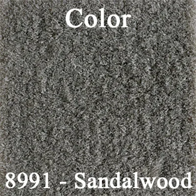 66-76 DODGE/PLYMOUTH A-BODY (AUTOMATIC) CONSOLE CARPET - MEDIUM PARCHMENT (CUT-PILE)