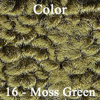 66-76 DODGE/PLYMOUTH A-BODY (AUTOMATIC) CONSOLE CARPET - MOSS GREEN (LOOP)