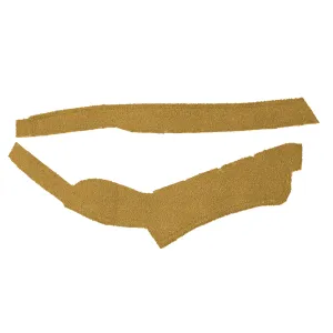 66 DODGE/PLYMOUTH A-BODY (MANUAL) CONSOLE CARPET - GOLD (LOOP)