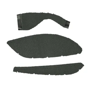 66/68 CHRYSLER/DODGE/PLYMOUTH B & C-BODY (AUTOMATIC) CONSOLE CARPET - DARK GREEN (LOOP)