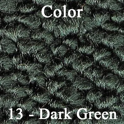 66/68 CHRYSLER/DODGE/PLYMOUTH B & C-BODY (AUTOMATIC) CONSOLE CARPET - DARK GREEN (LOOP)