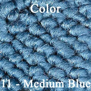 67-69 DODGE/PLYMOUTH A-BODY (MANUAL) CONSOLE CARPET - MEDIUM BLUE (LOOP)