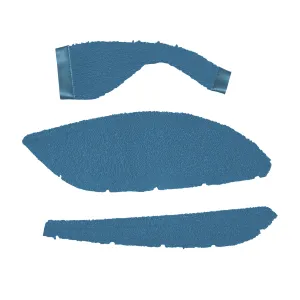 68 CHRYSLER/DODGE/PLYMOUTH B & C-BODY (AUTOMATIC) CONSOLE CARPET - MEDIUM BLUE (LOOP)