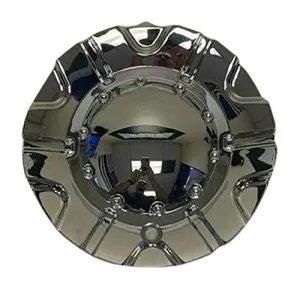 Akuza 504 Spur Chrome Wheel Rim Center Cap EMR0504-TRUCK-CAP LG0603-42 No Logo