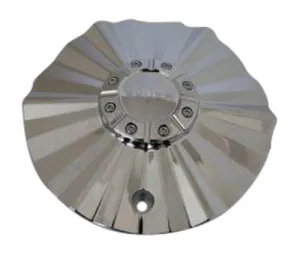Akuza 508 Reaper Chrome Wheel Rim Center Cap EMR0508-TRUCK-CAP SGD0010 LG0605-34