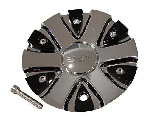 Akuza 712 Big Papi Chrome Wheel Rim Center Cap EMR0712-TRUCK-CAP LG0610-54