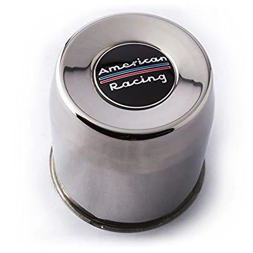 American Racing 1425002SS Stainless Steel Push Thru Center Cap Wheel Caps 4.25"