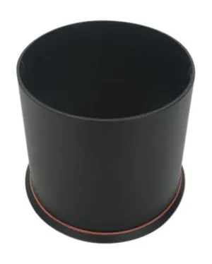 American Racing 1515300000SB Matte Black Open End Center Cap 5.15 Inch