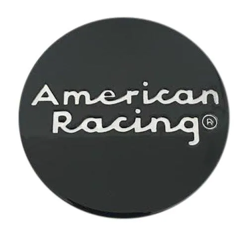 American Racing 490K57AR-S1 490K57 Gloss Black Snap In Center Cap