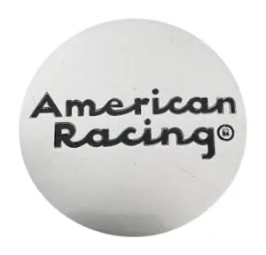 American Racing 490K57AR-S2 490K57 Silver Snap In Center Cap