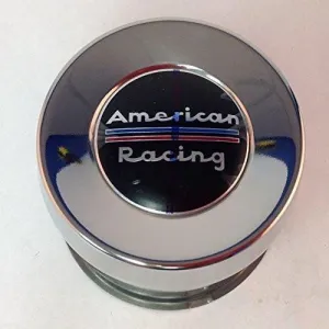 American Racing 8 Lug 1515002SS Stainless Steel Push Thru Center Cap