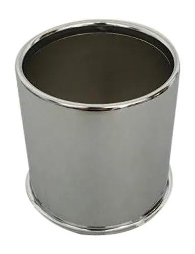 American Racing 898015OE Chrome Open End Center Cap for Alloy Wheels with 5x4.5 5x4.75 5x5 Bolt Pattern
