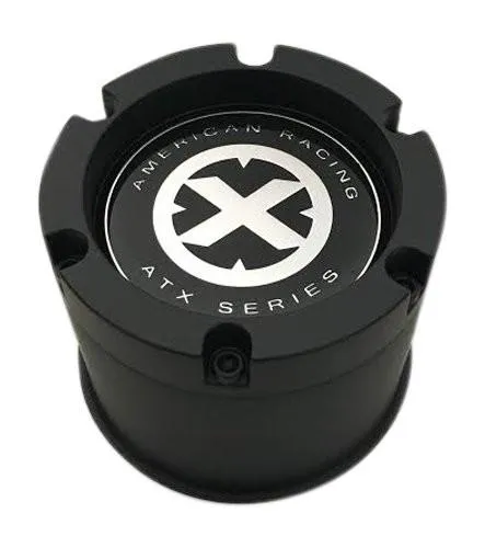 American Racing ATX 1425006925 CAP M-991 Matte Black Wheel Center Cap