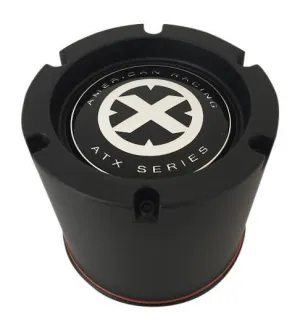American Racing ATX 1515006925 CAP M-992 Black Wheel Center Cap