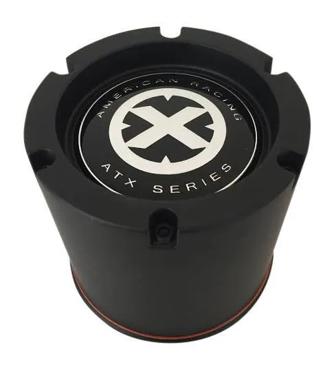 American Racing ATX 1515006925 CAP M-992 Black Wheel Center Cap