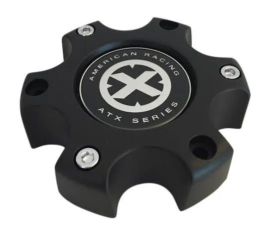 American Racing ATX 377B1206HT CAP M-960 PCD: 6x114.3 LG1404-14 Black Center Cap