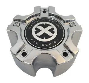 American Racing ATX 377B1275H 377B127-5H Chrome Center Cap