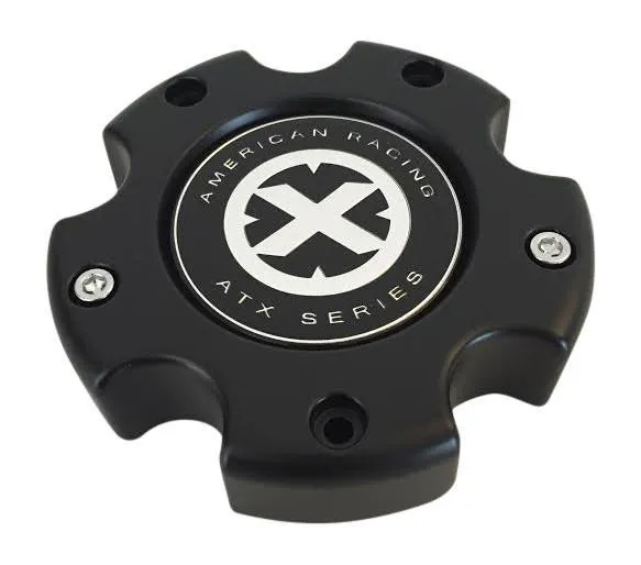 American Racing ATX 377B1455HT CAP M-735 S1010-07 Black Center Cap