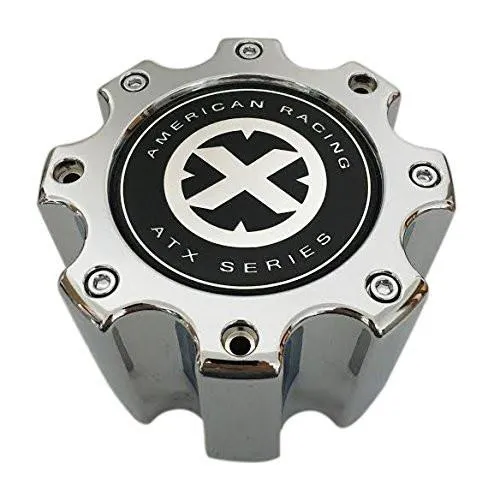 American Racing ATX 400L170 400L170ATX 8x6.5 Rear Dually Chrome Wheel Center Cap