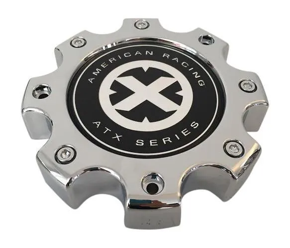 American Racing ATX 845L170TATX CAP M-736 Black Wheel Center Cap