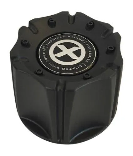 American Racing AX181 Artillery SC157B SC-157 S808-07 Black Center Cap