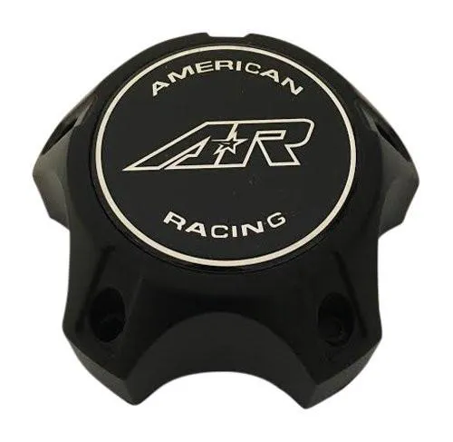 American Racing Wheels CARA1455CH Black Wheel Center Cap
