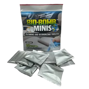BIO BOMB Mini Dissolvable Cleaning & Deodorizing Tablets