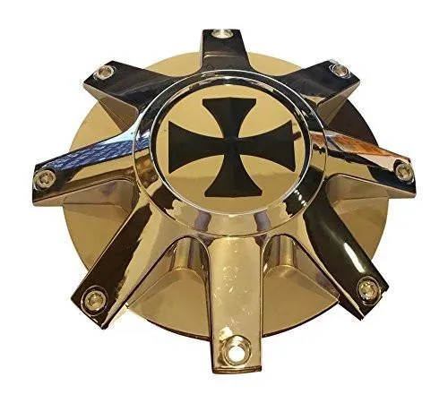 Cali Offroad Busted C109100C 81392090F-2 Chrome Wheel Center Cap