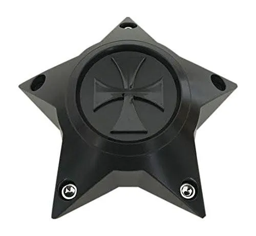 Cali Offroad C-554-4 C109300MB04 Matte Black Wheel Center Cap