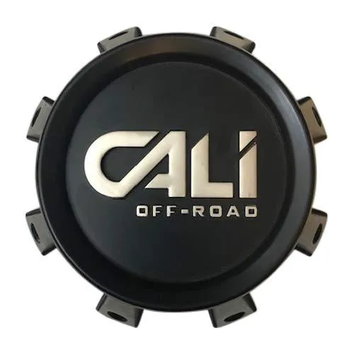 CALI Offroad C109105B01-CALI-R 814820825F-12 Matte Black Center Cap