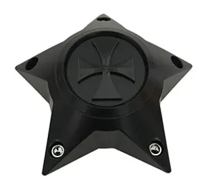 Cali Offroad C109301MB04 C-564-4 Matte Black Wheel Center Cap