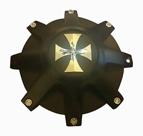 Cali Offroad Twisted 81412090F-1 C109102MB Black Center Cap