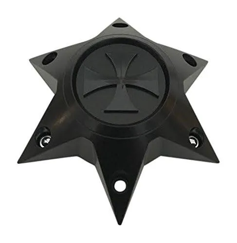Cali Offroad Wheels C109300MB07 C-554-7 Matte Black Center Cap
