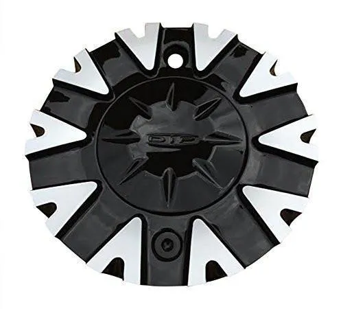 DIP Ice Black and Machined Center Cap C10D67M-CAP LG0804-49 MCD1591YA02AC MCD1591YL01AM