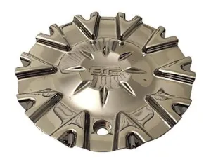 DIP Ice Wheels C10D67 11522280F-1 Chrome Wheel Center Cap