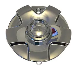 DIP Wheels Boomerang C10D64 Chrome Wheel Center Cap