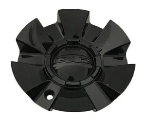 DIP Wheels C10D39B 612801CAP Black Wheel Center Cap
