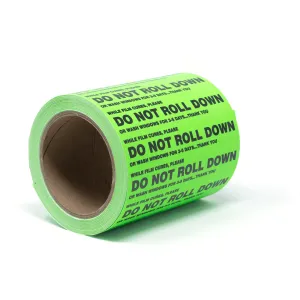 GDI Do Not Roll Down Stickers