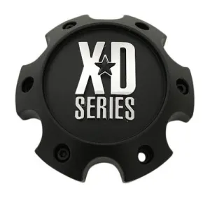 KMC XD Series 1079L145-H42 Matte Black Wheel Center Cap