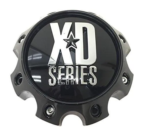 KMC XD Series 1079L170 LG1301-05 1079L170GB Gloss Black 8 Lug Center Cap