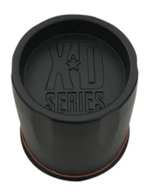 KMC XD Series 1327006026 Matte Black Center Cap 5/6X4.5 S-BLK 3.27'' Tall