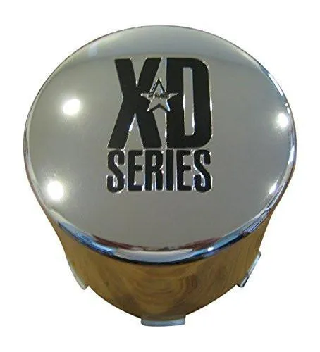 KMC XD Series 766 Chrome Wheel RIm Push Thru Center Cap 1001357 F108-23