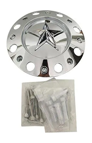 KMC XD SERIES 775L239C 775L239 A0157 LG0904-09 CHROME WHEEL CENTER CAP FITS DUALLY ONLY