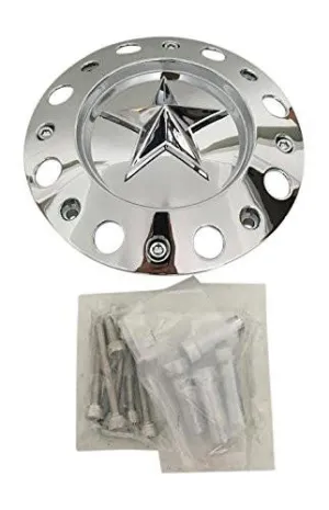 KMC XD SERIES 775L239C 775L239 A0157 LG0904-09 CHROME WHEEL CENTER CAP FITS DUALLY ONLY