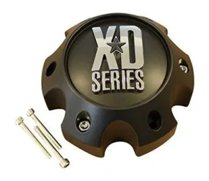 KMC XD Series 796 797 798 Matte Flat Black 6 Lug Wheel Center Cap 1079L140 FORD