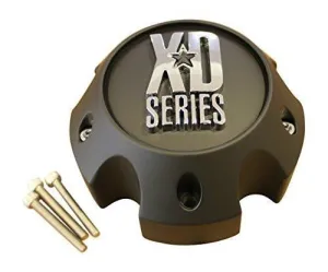 KMC XD Series Matte Black 5 Lug Wheel Rim Center Cap 1079L145A